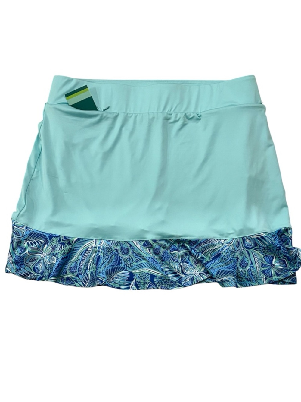 NWT Stella Parker Skort Turquoise L